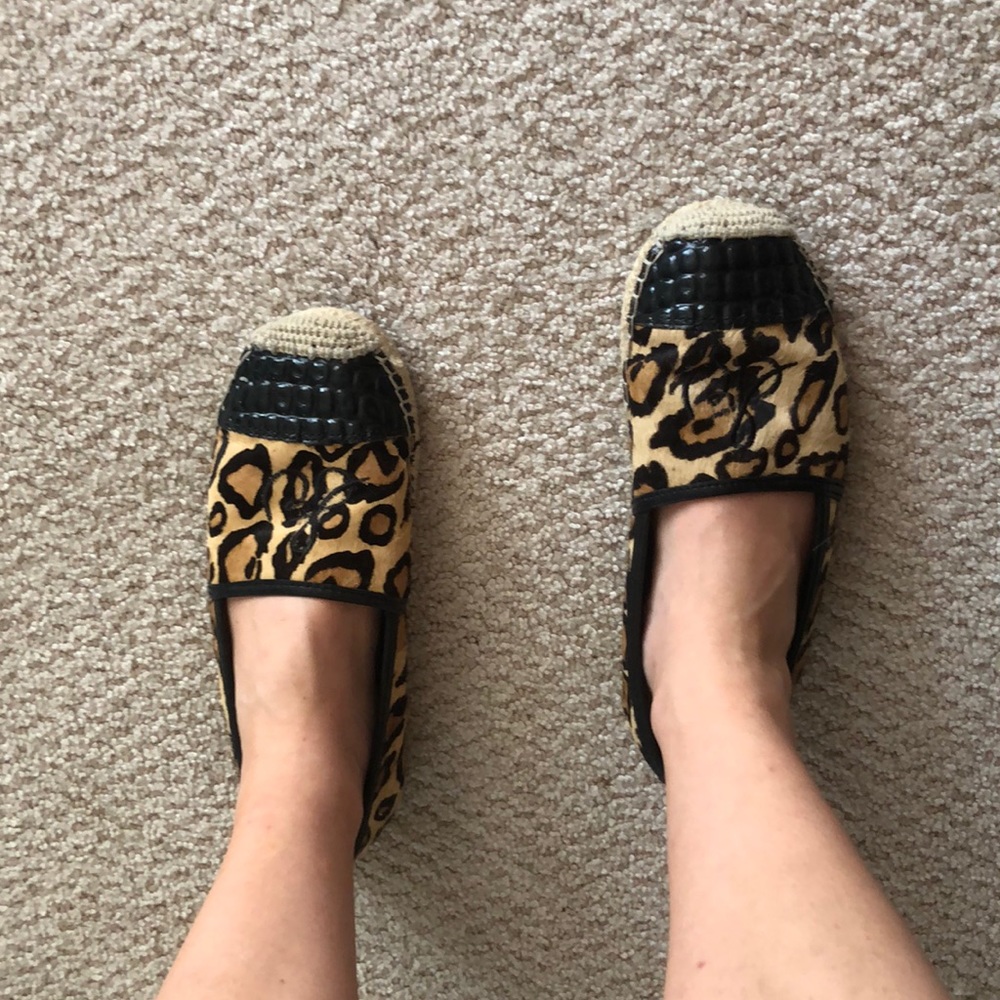 sam edelman leopard espadrilles size 7 - Picture 6 of 6
